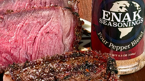 Four Pepper Blend Tomahawk Steak