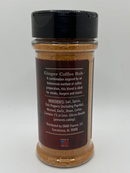 Ginger Coffee Rub